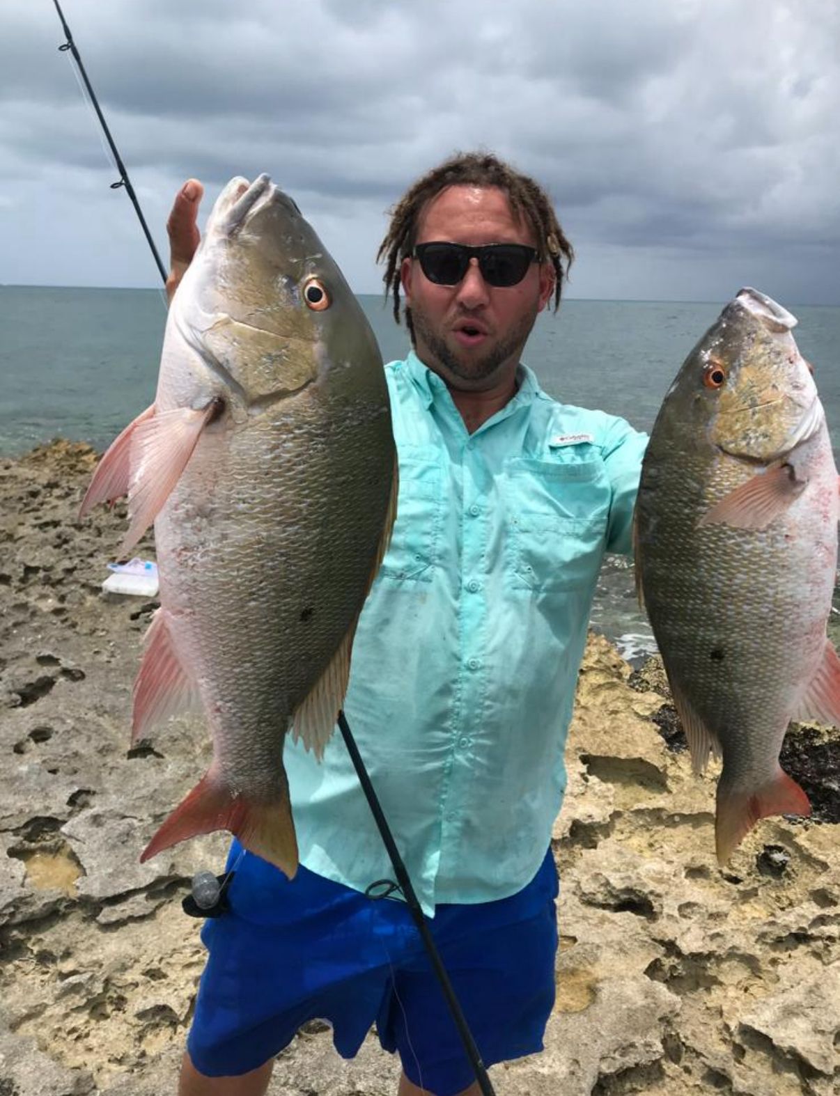 Shannon Bustamante aka Seaweed fishing