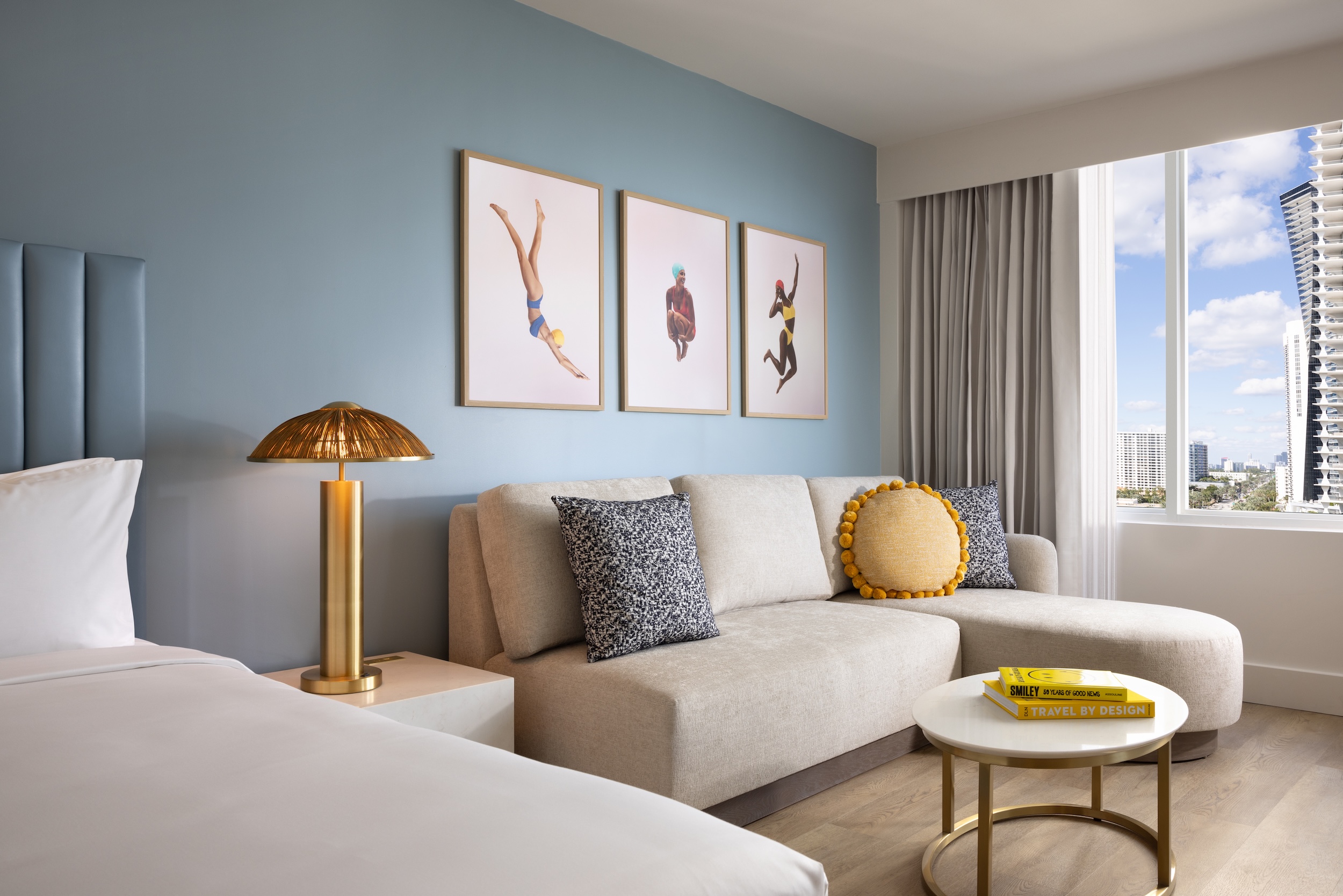 Experience ultimate relaxation in our City View King Room at The Sunny. Reconnect with loved ones and meet new friends under the sun. All are welcome!