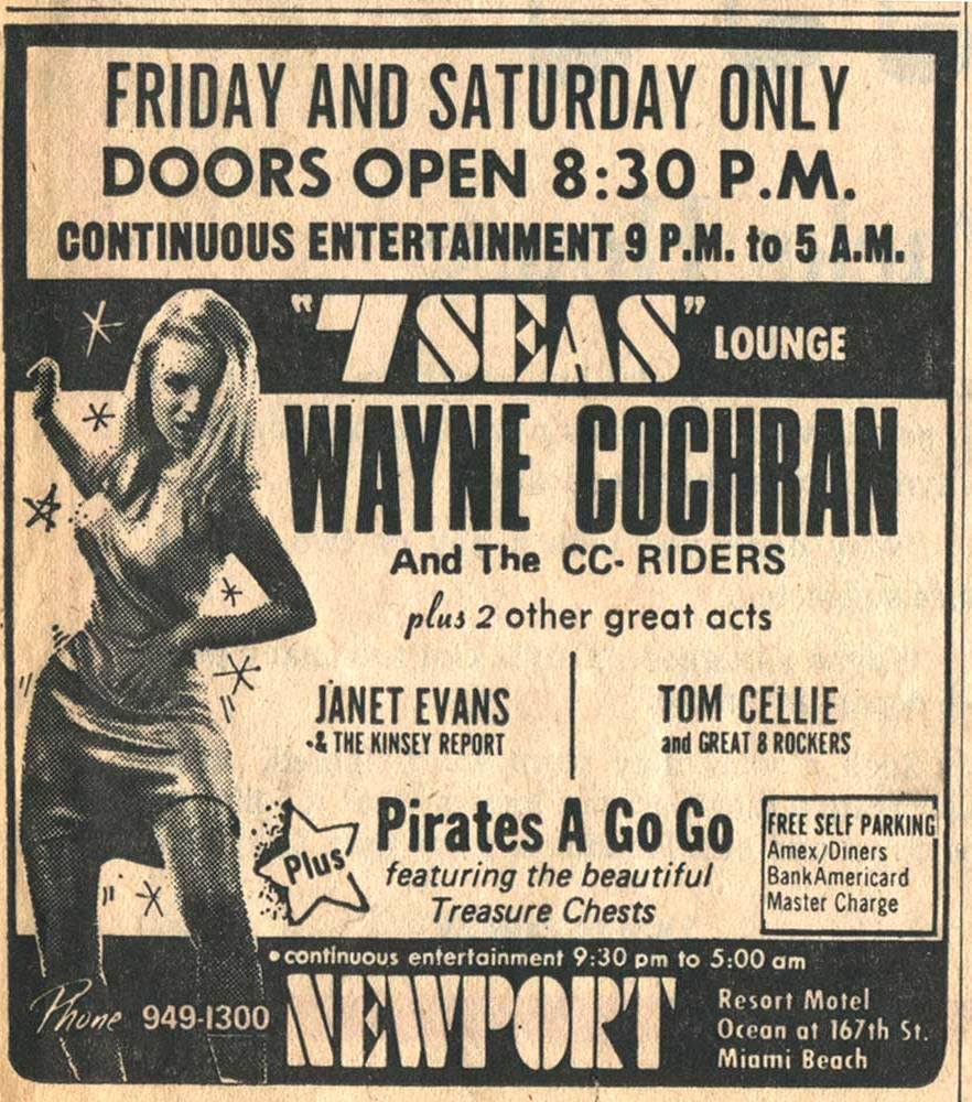 7 Seas Lounge of Newport poster