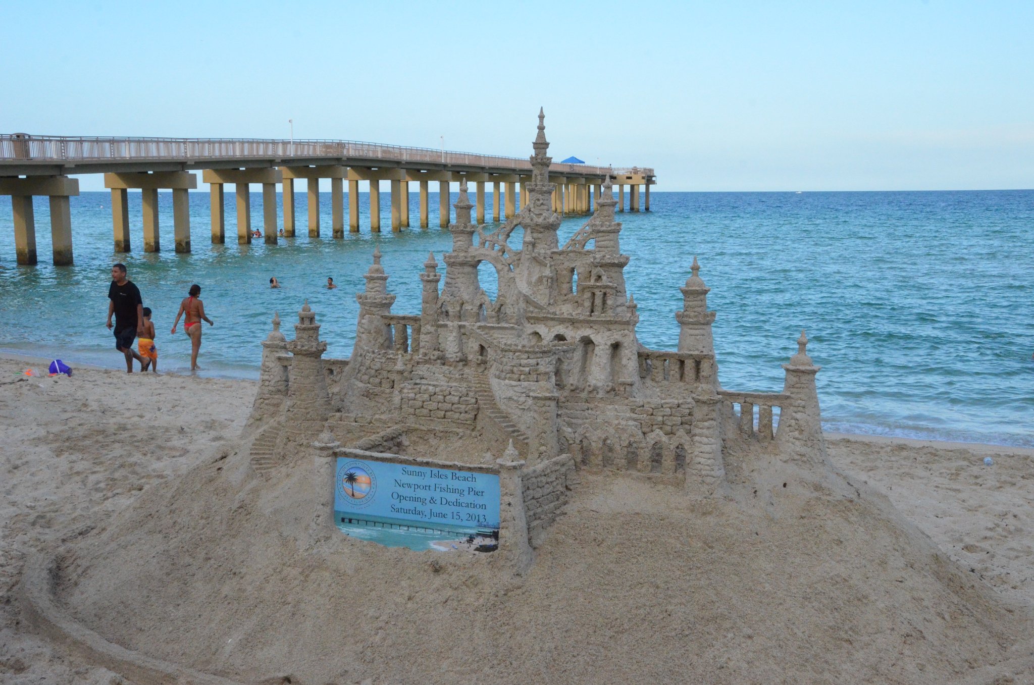 Sand Castle Newport Pier 2013