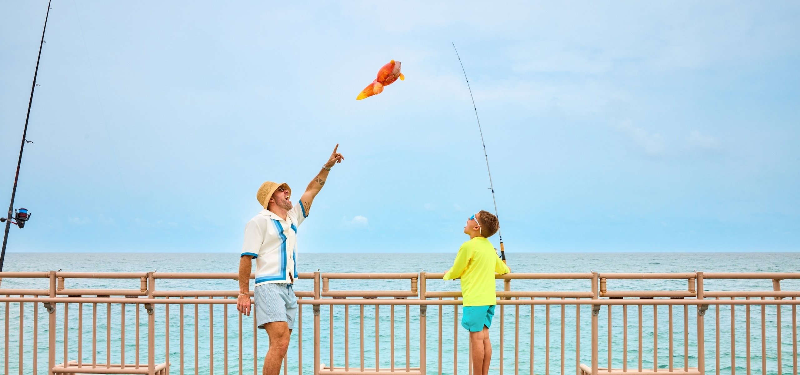 Fishing on the Sunny Isles Fishing Pier