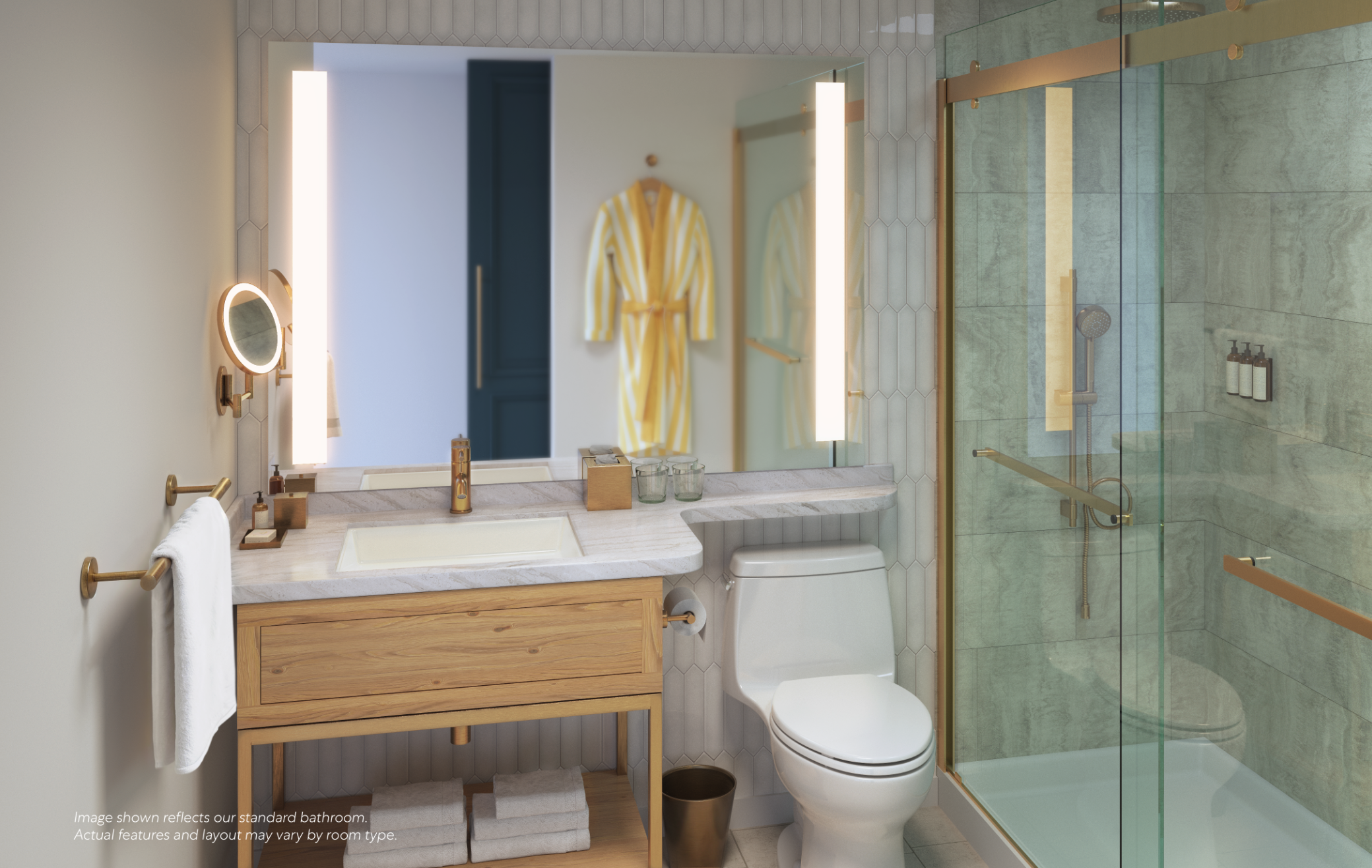 The Sunny Standard Bathroom ADA