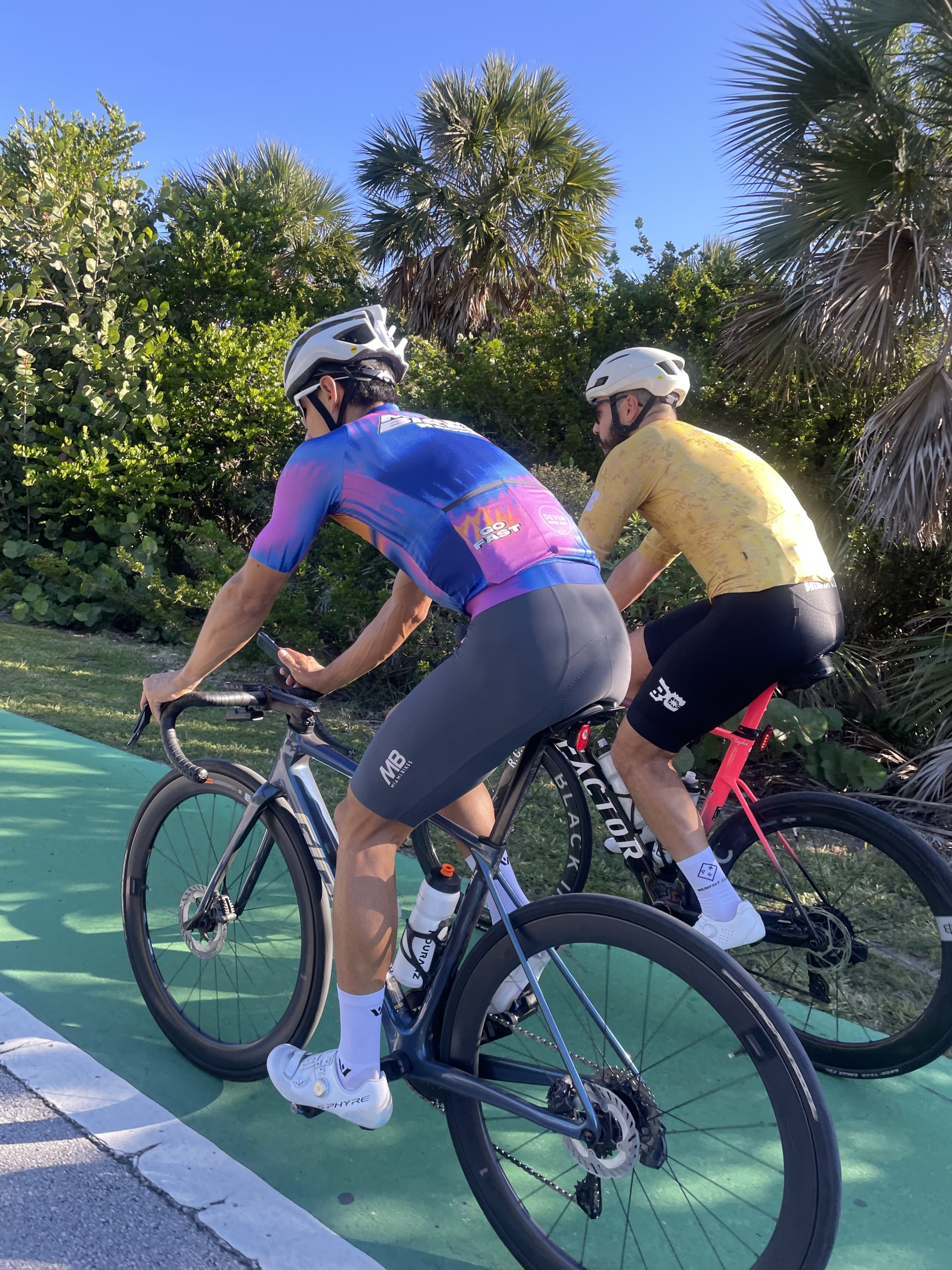 Miami Bikes Ride with The Sunny Athletics