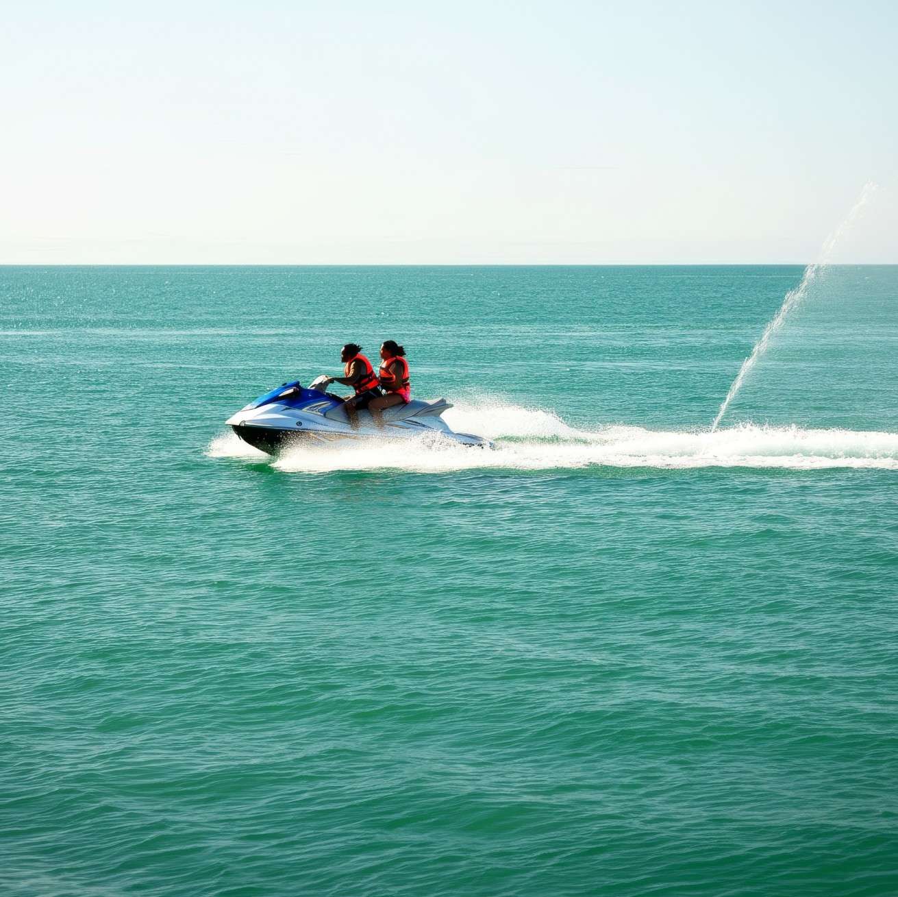 Couple on Jet Ski